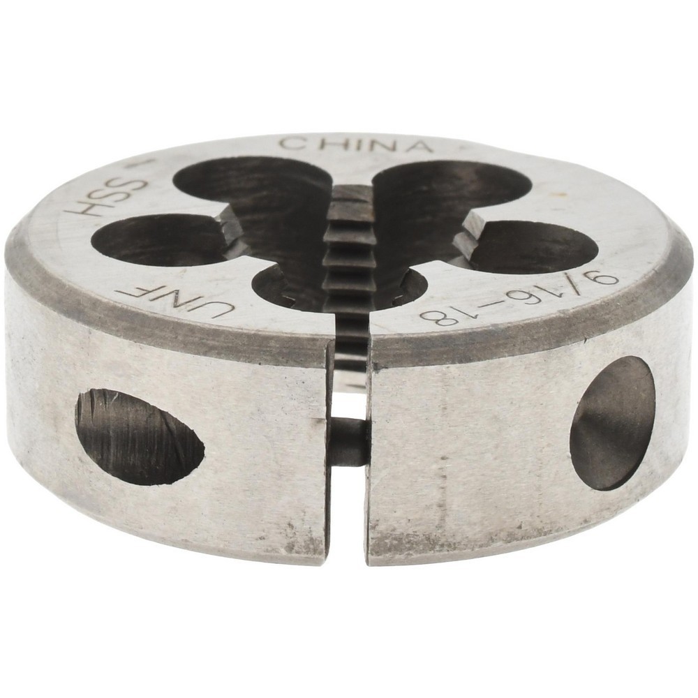Value Collection 9/16-18 UNF High Speed Steel Round Adjustable Die 314-1264 New