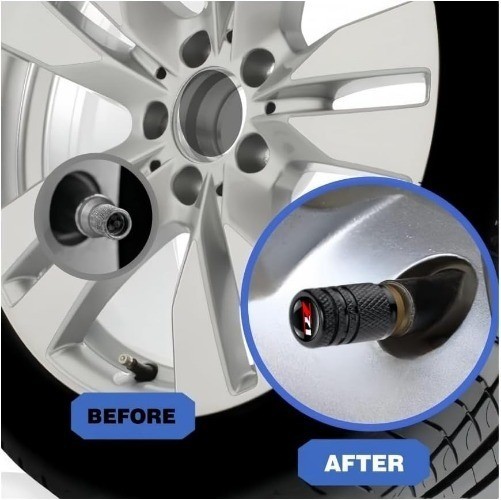 tire Valve stem caps with Colorado Tahoe Suburban Silverado Sierra 1 Color: s3