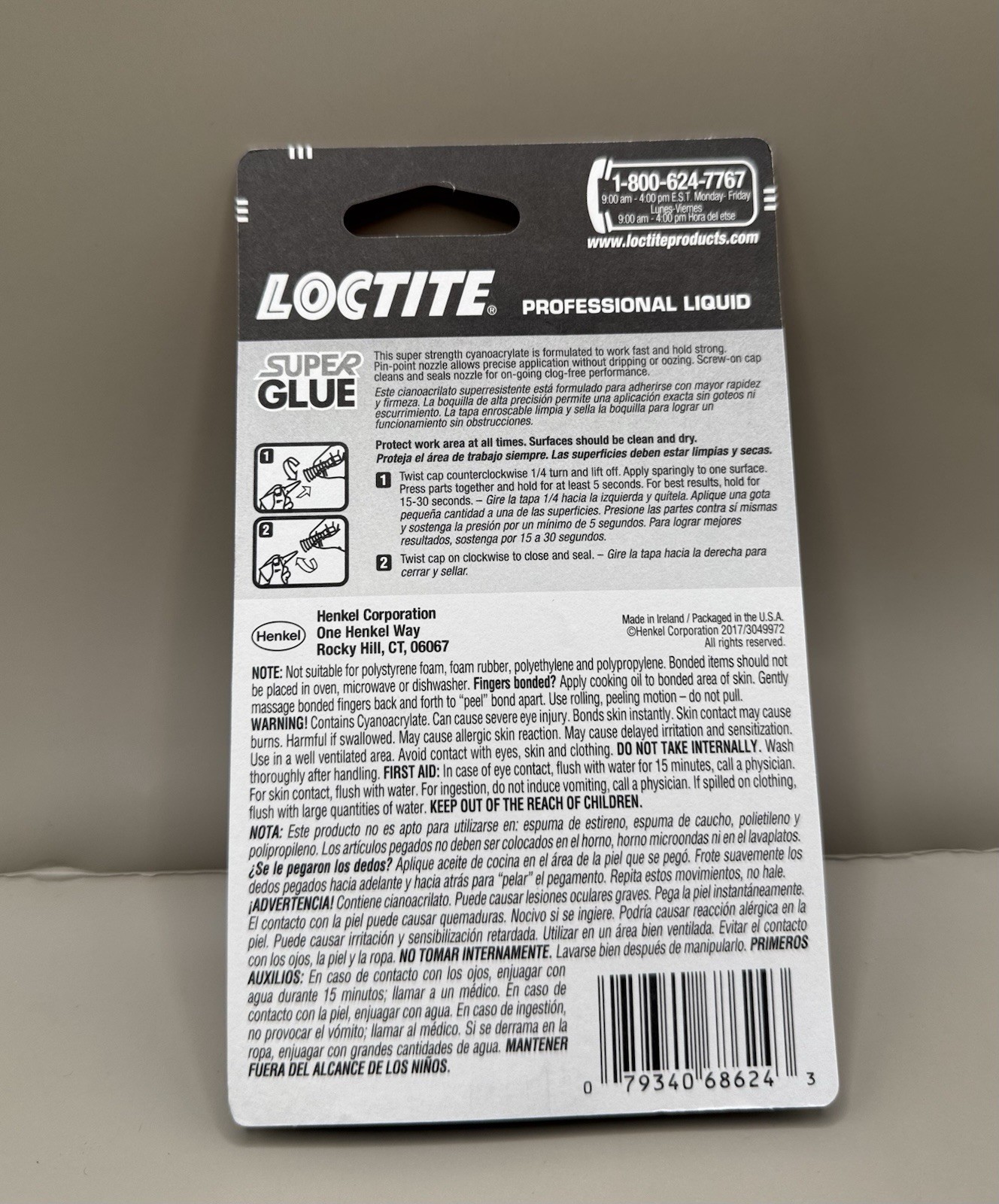 10 Pack Loctite 1365882 Liquid Professional Super Glue 20g Large Bottle