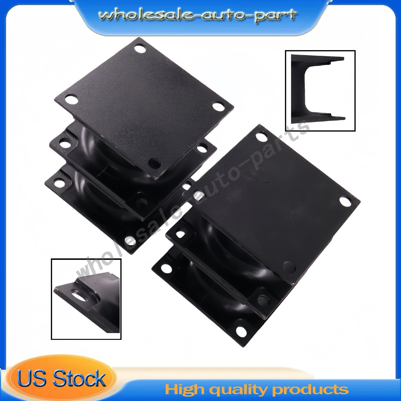 4X For Stanley Hydraulic HS6000 HS6019 HS6100 HS8000 HS11000 Rubber Shock Mount