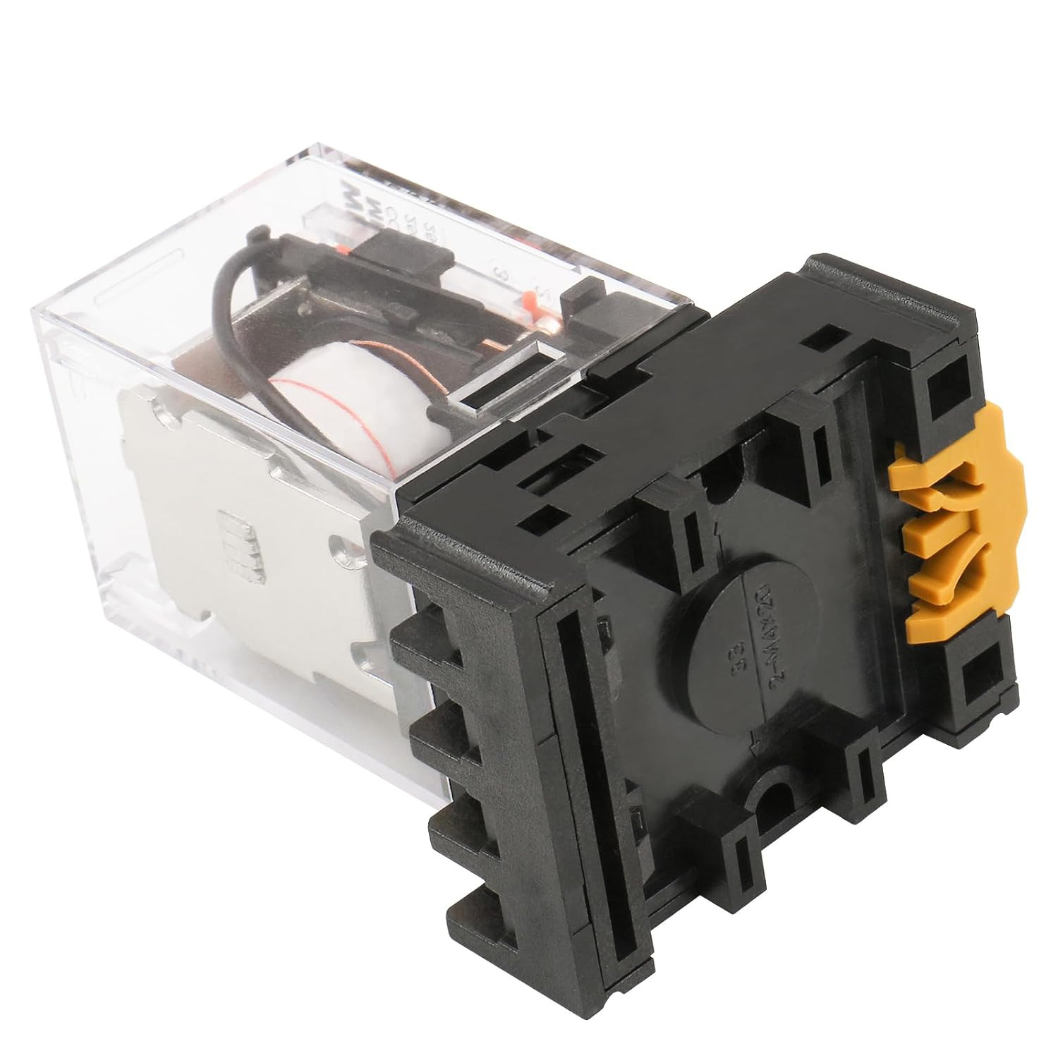 Power Relay MK2P-I AC 110V Coil DPDT 8 Pin with Plug-In Terminal Socket Base