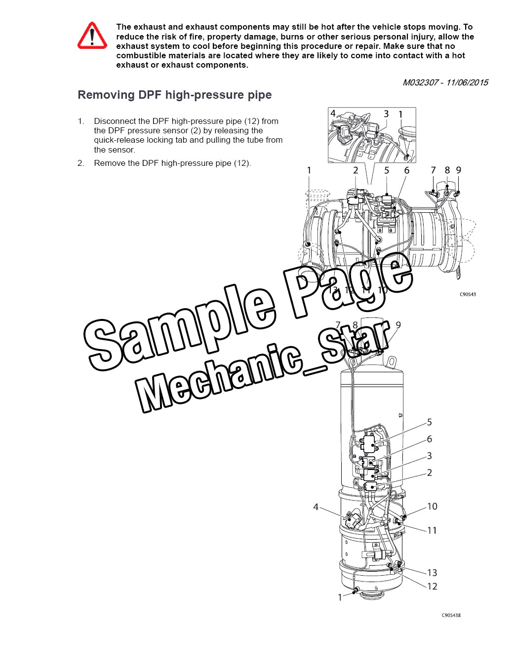 Paccar MX13 EPA17 Engine Service Manual USB 2017 2018 2019 2020 Shop Overhaul