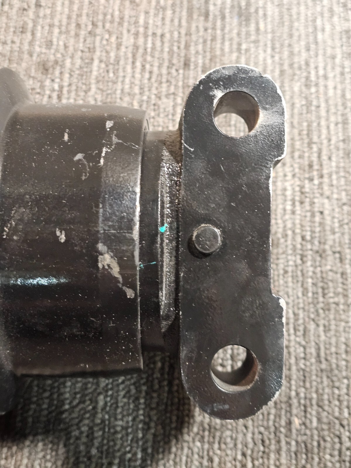 Sany 11899729 Carrier Roller, Black Powder Coated Finish