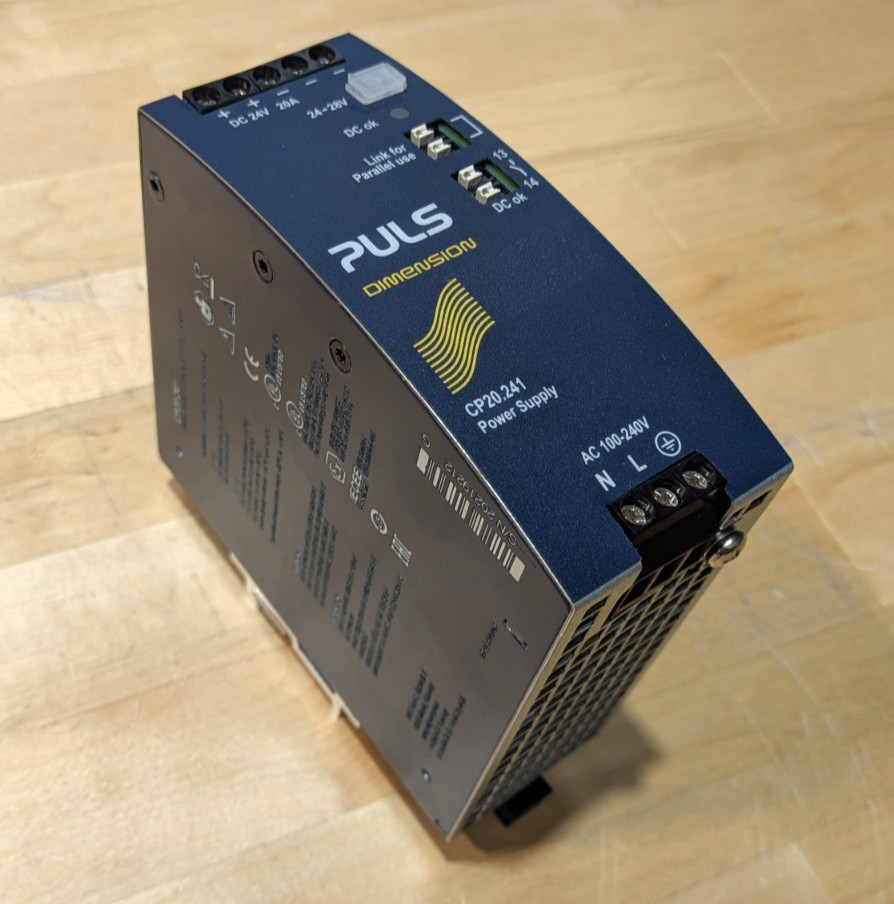 Puls Dimension CP20.241 24V 20A 480W DC Power Supply Din Rail Mount