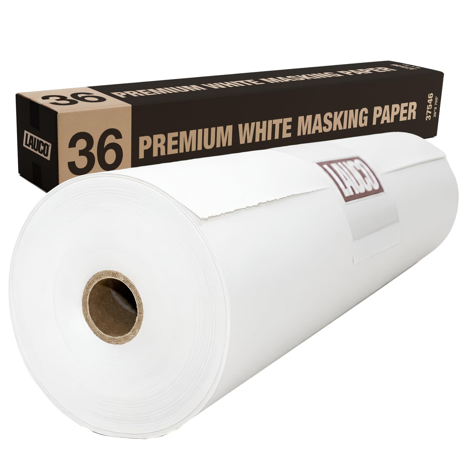 White Masking Paper Automotive Painters Multi-Purpose 36” x 9000” (750′) – Co…
