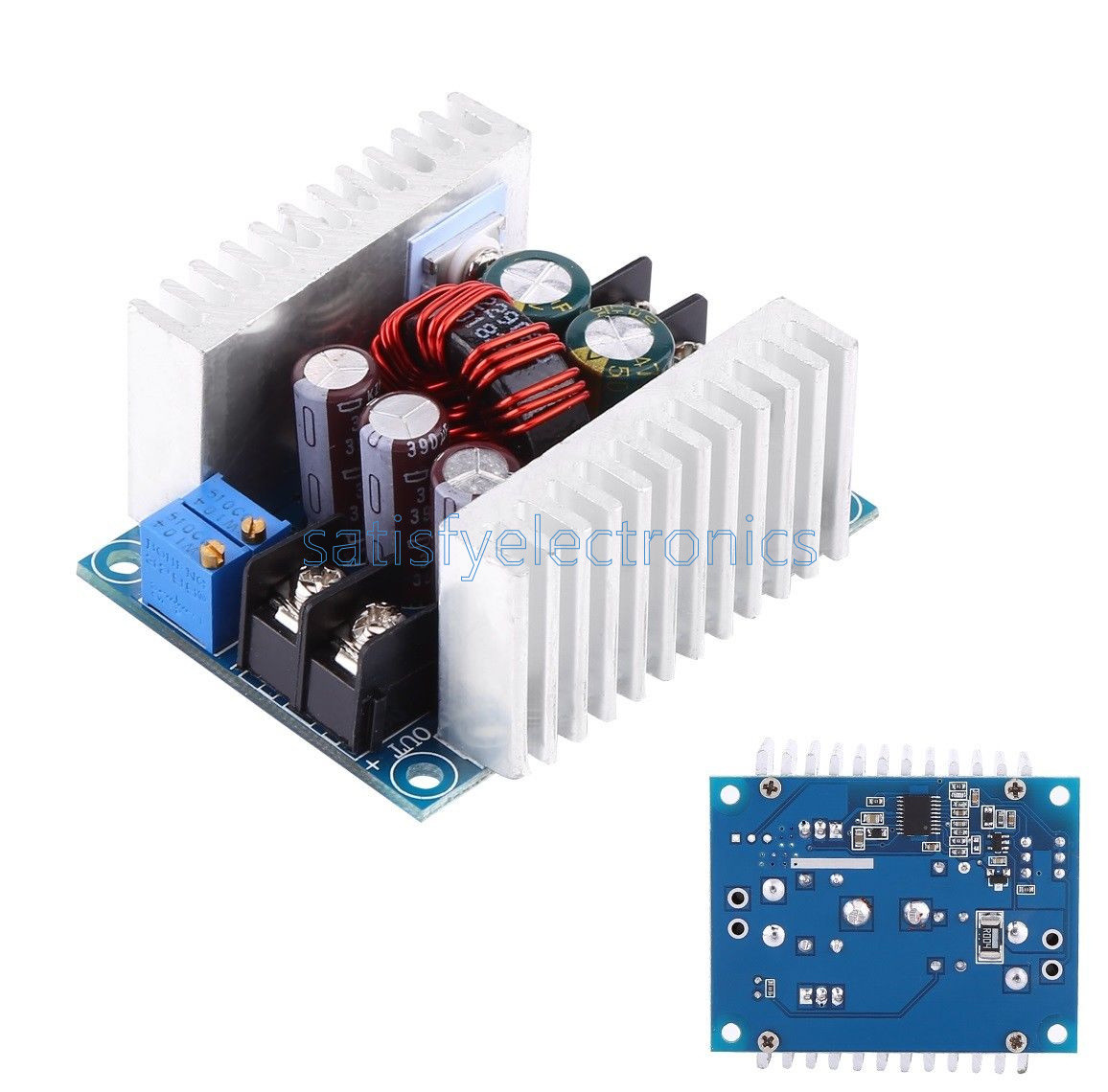 DC-DC Converter 10/12/15/20A 150/250/300/400/1200W Step up Step down Buck Boost