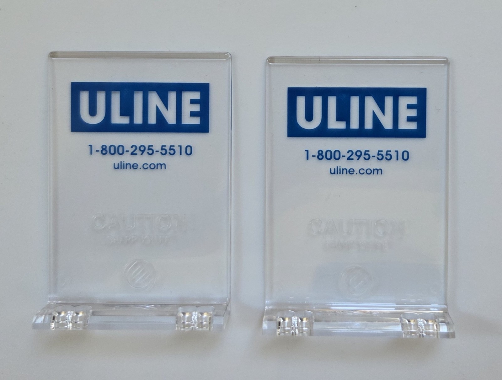 2 PACK Wipe-Down Blade for Industrial Uline Tape Dispensers – 2″, BRAND NEW