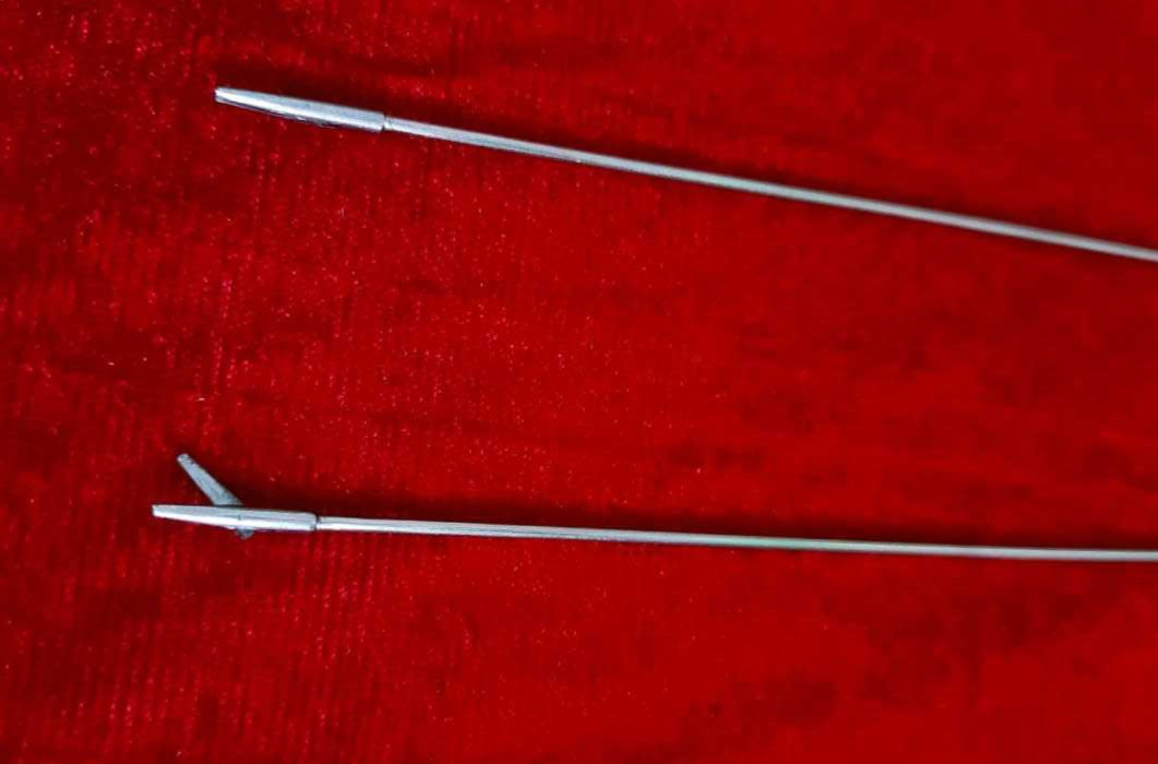 Hysteroscopy Semi Rigid Scissor 5fr 40cm Reusable Surgical Instruments – 5pc