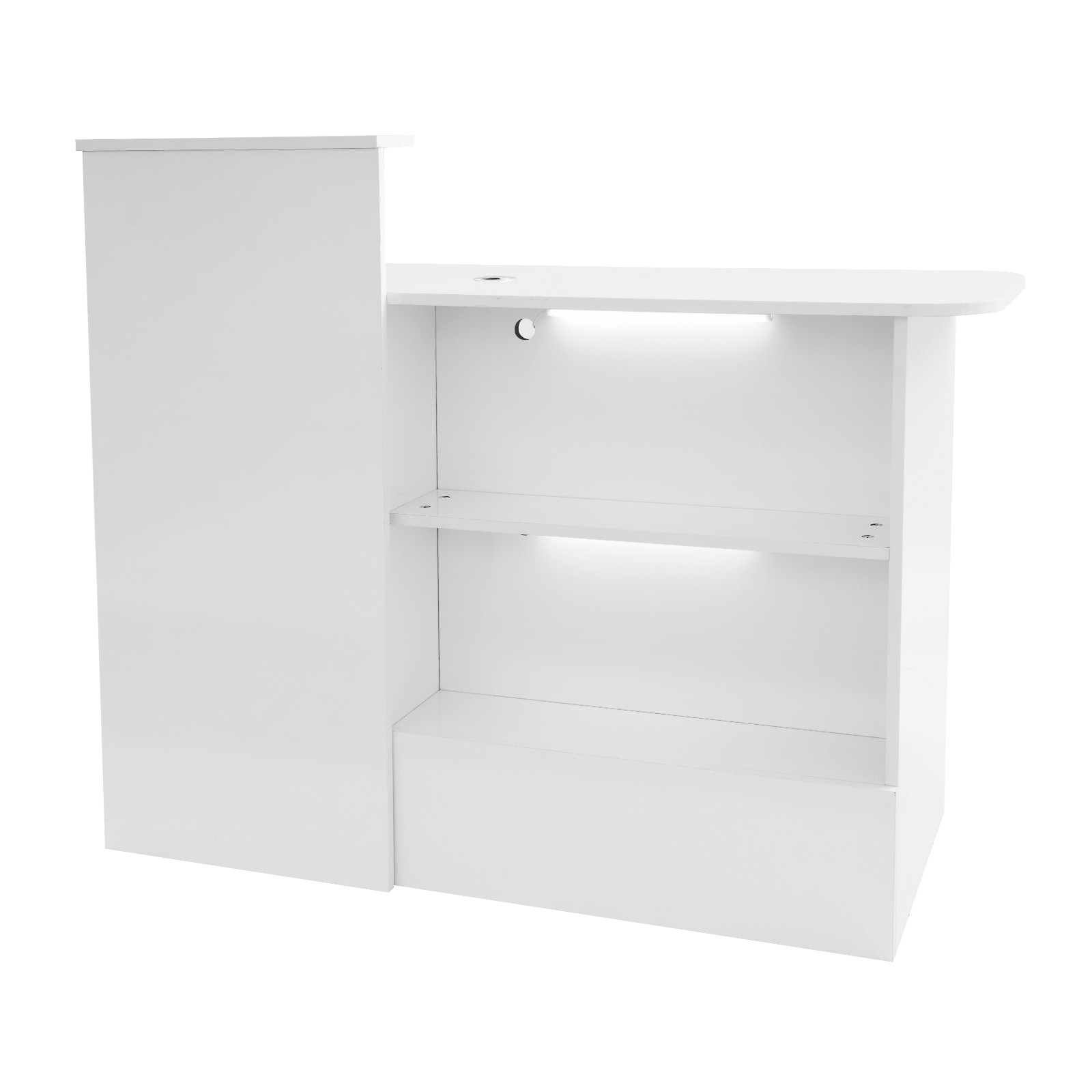 Office Reception Desk with Counter Salon Retail Checkout Counter Front Desk