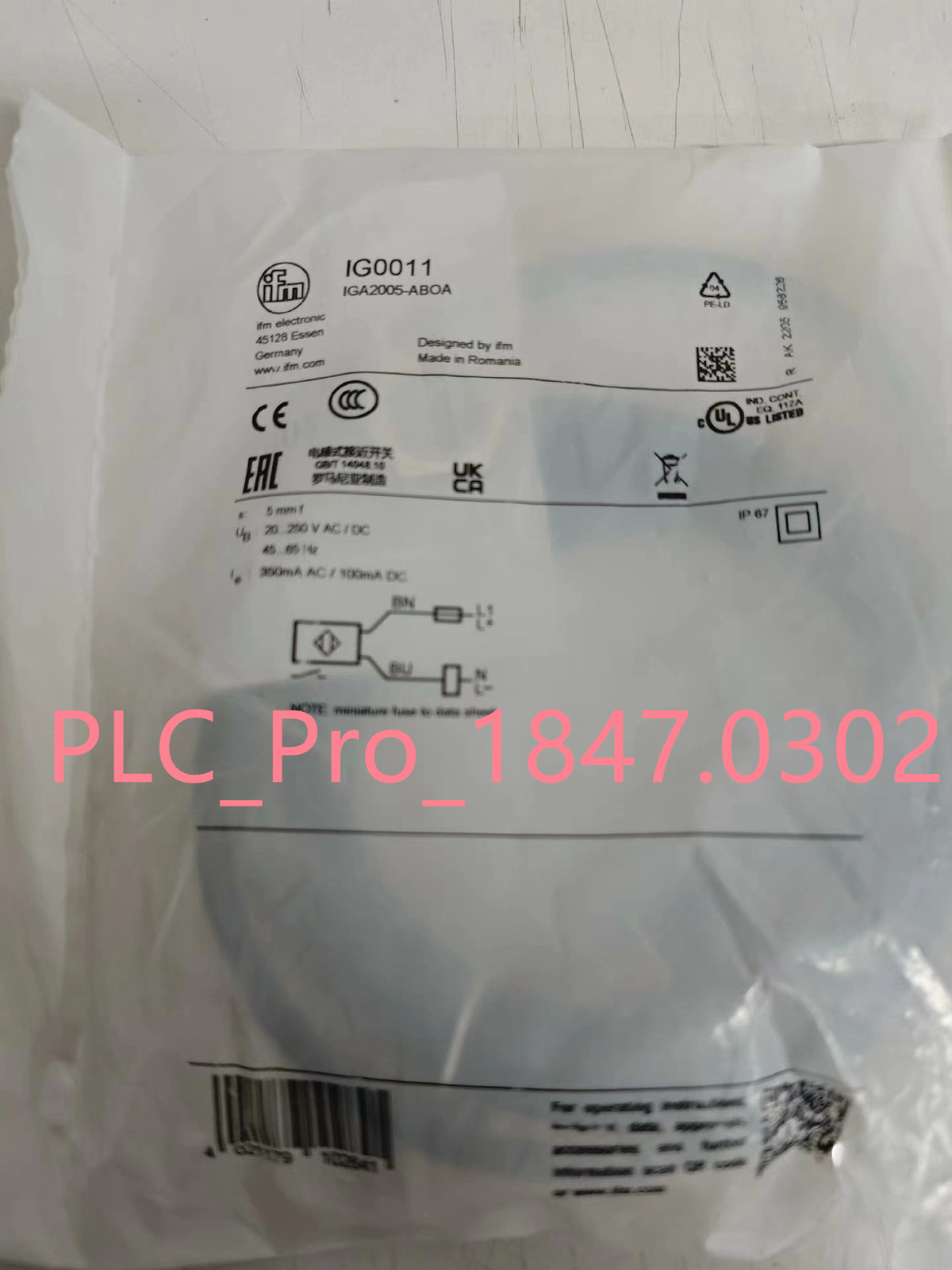 IG0011 1PCS Brand New IFM IG0011 Proximity Switch Sensor Fast delivery