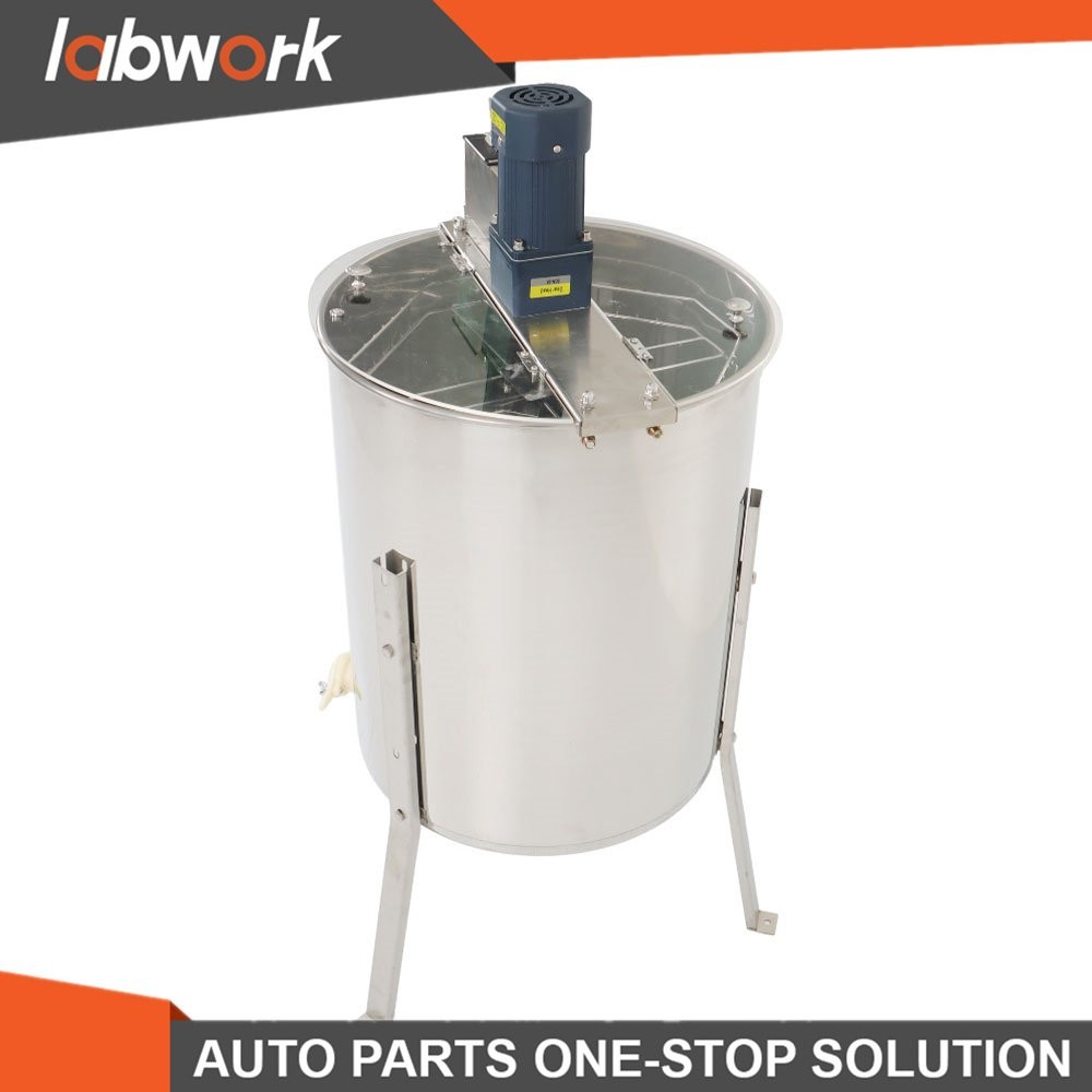 Labwork Stainless Steel Electric Honey Extractor Beekeeping Equipment 4/8 Frames