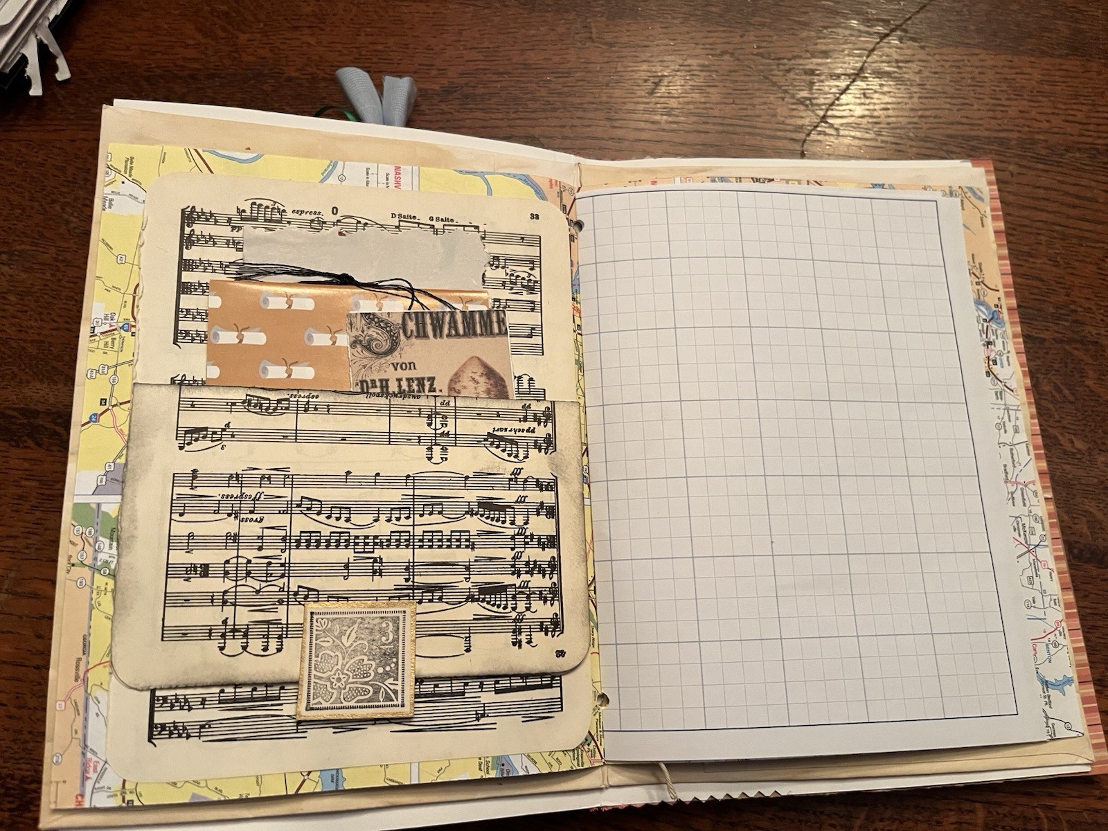 Junk Journal – Homemade 35+ Page 8 1/2” X 6 1/2” Size