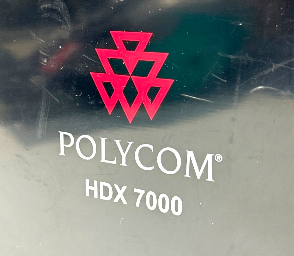 GENUINE POLYCOM HDX 7000 HIGH DEFINITION VIDEO CONFERENCING SYSTEM | FAULTY