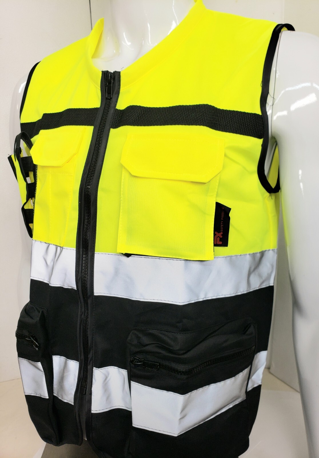 Class 2 High Visibility Reflective Safety Vest (X-Small-3XL)
