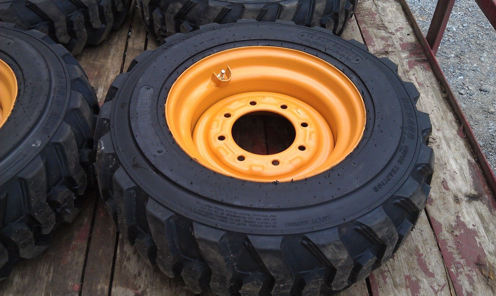 10-16.5 SKS-1 Skid Steer Tires/Rims for Case SR130,SR150,SR160 & more