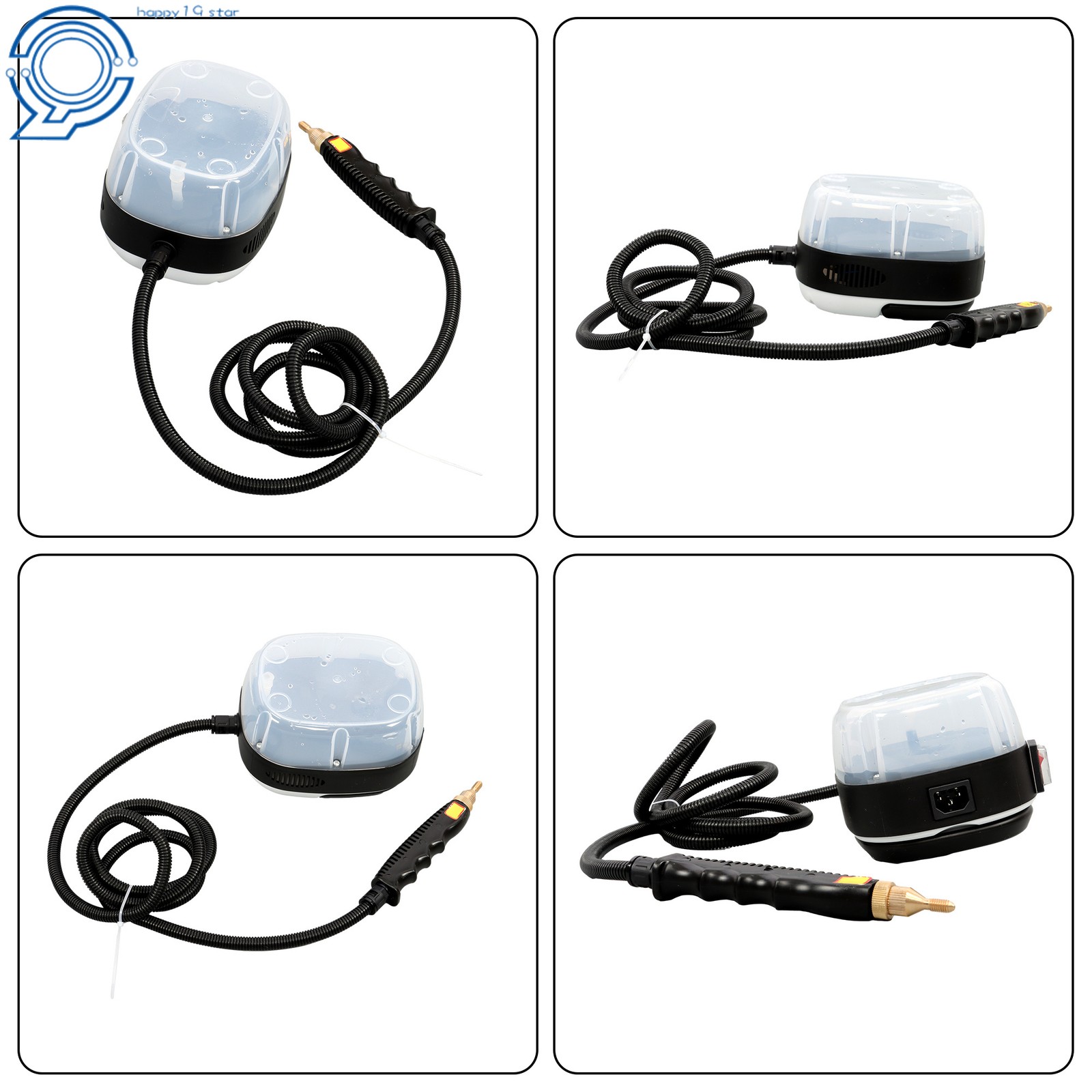 Steam Mop & Cleaner 2500W for Hardwood Floors & Auto Detailing Accessories