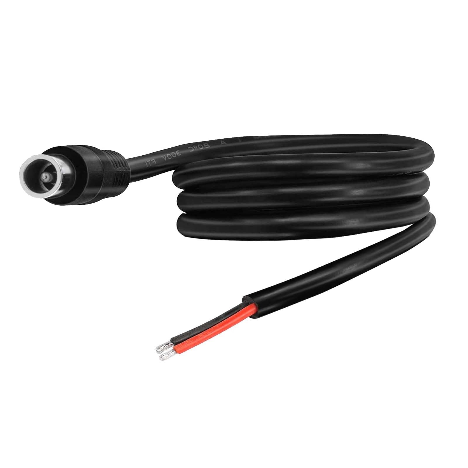 DC8020 Power Pigtails Cable 4.9FT 14AWG 8.0×2.0mm Male Plug Bare Wire 150cm