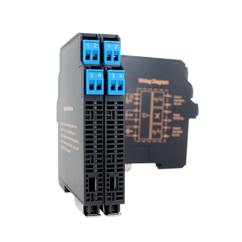 Analog Signal Transmitter 4-20mA 0-20mA Ultra-Thin Isolator 0-10V 0-5V 1-5V