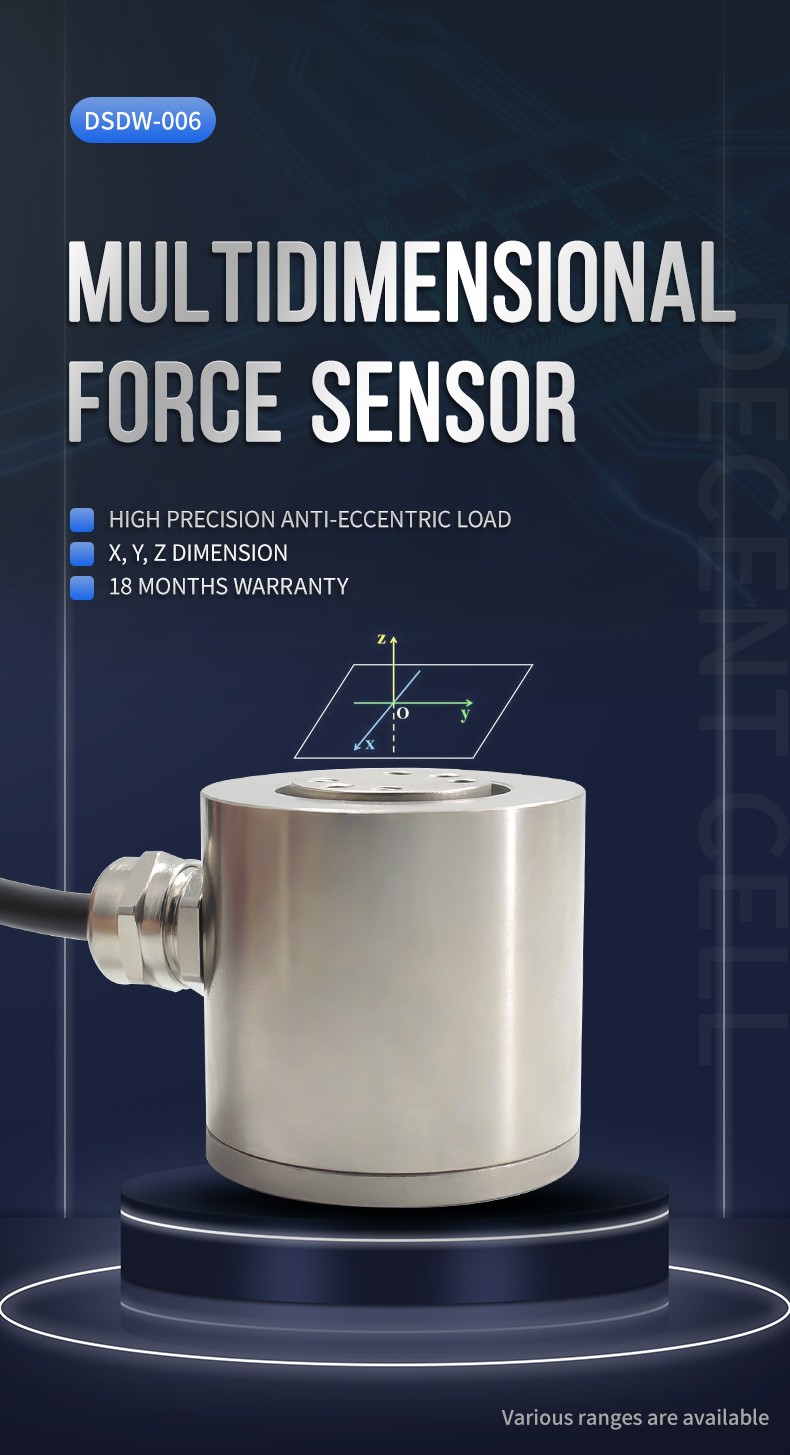 DAYSENSOR High Precision 3 Axis Load Cell Sensor Industrial Grade for Automation