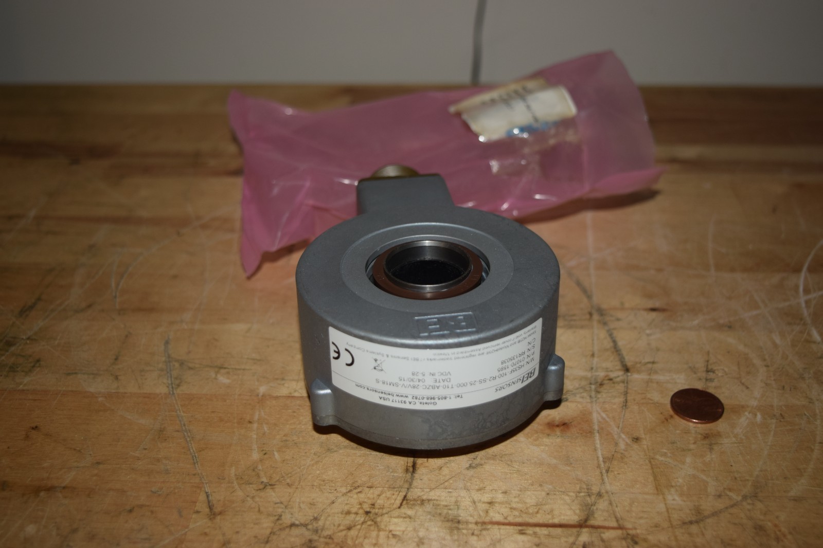 BEI HS35F-100-R2-SS-25.000-T10-ABZC-28V/V-SM18-S 01070-1595 Encoder