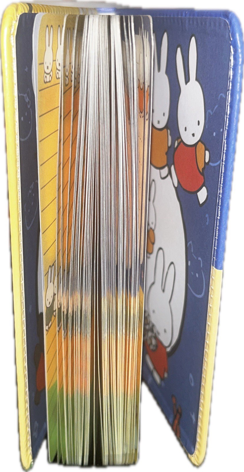 MIFFY Journal | Cartoon Bunny Character Synthetic Leather Lined Journal