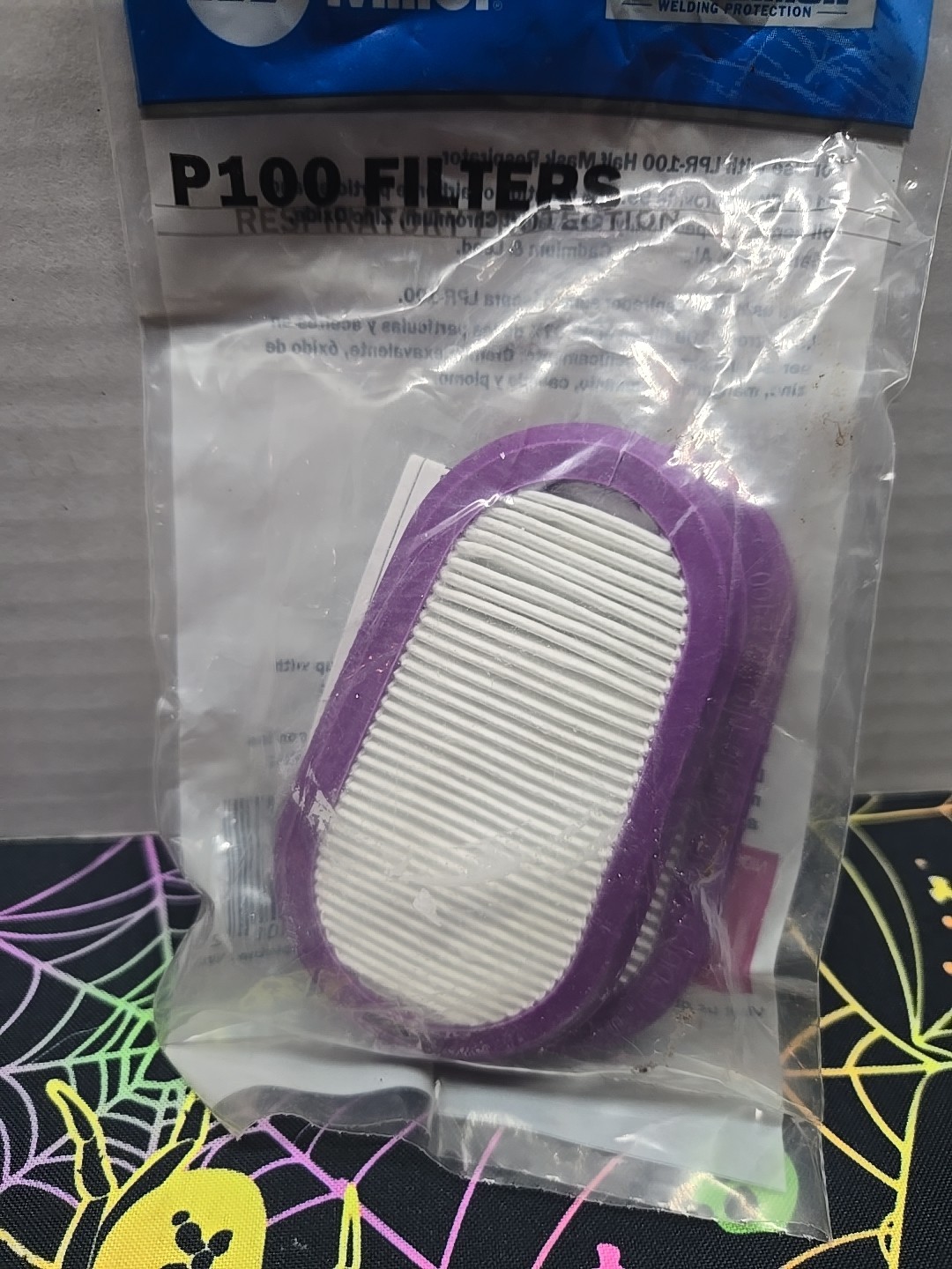 Miller SA00818 Replacement Cartridge P100 Filter Miller Welding Respirator