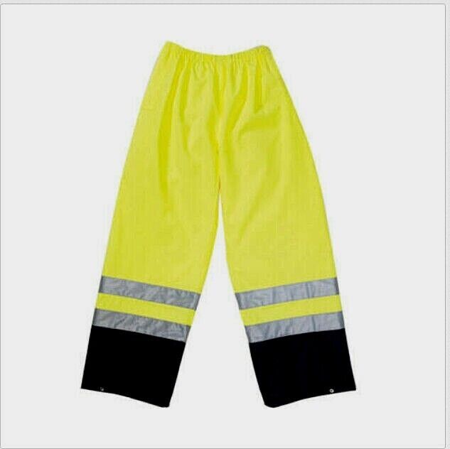 Occunomix LUX-TENR HI VIS Rain Pants Class E Yellow& Black Size 3XL!