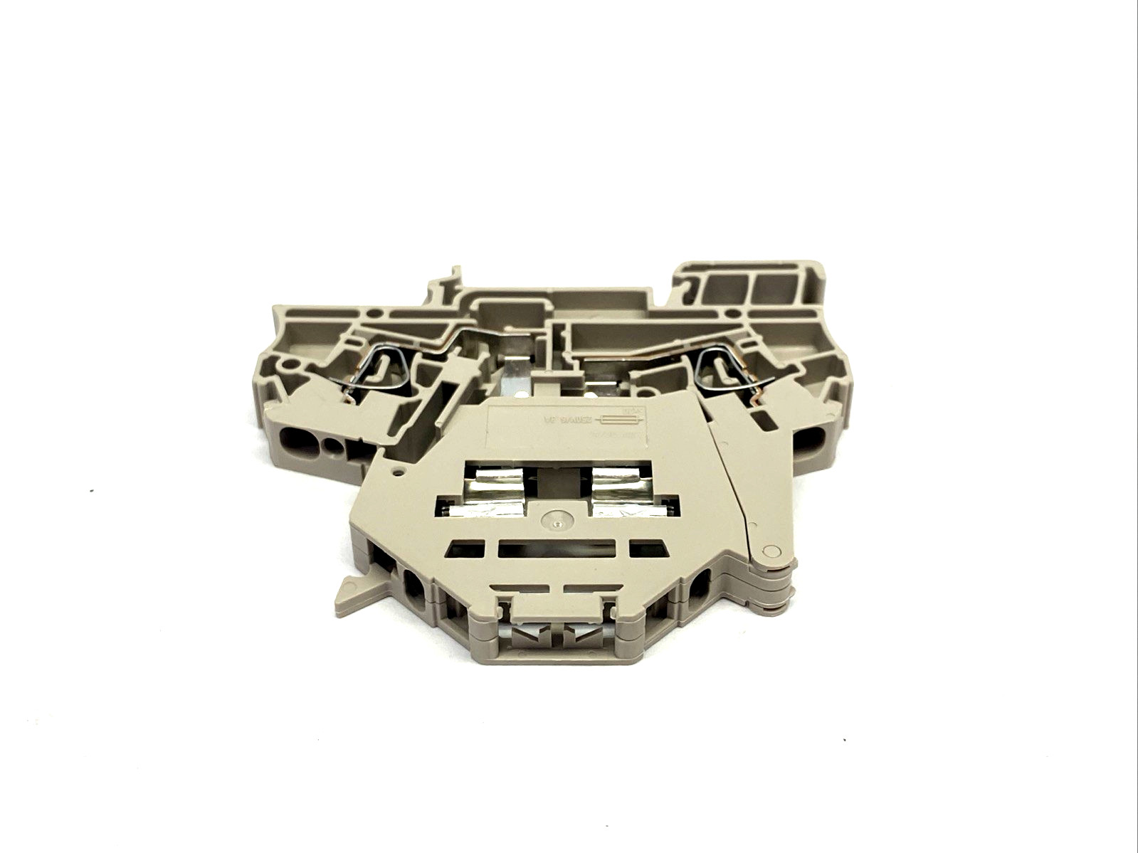 Weidmuller ZSI 2.5 Fuse Terminal Block 2.5mm² Dark Beige 1616400000 LOT OF 29