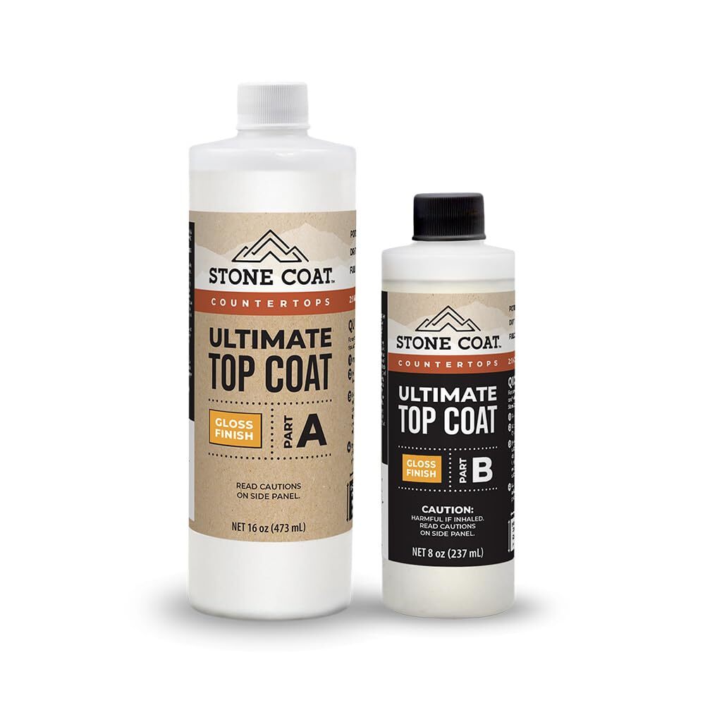 Stone Coat Countertops Ultimate Top Epoxy – DIY Resin Kit with…
