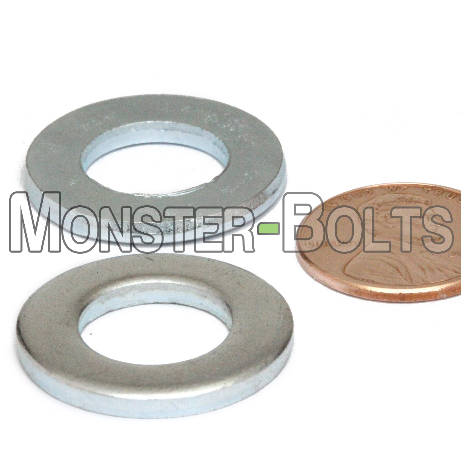 M12 / 12mm Flat Washer Zinc Plated Steel DIN 125A 200 HV Class 10.9