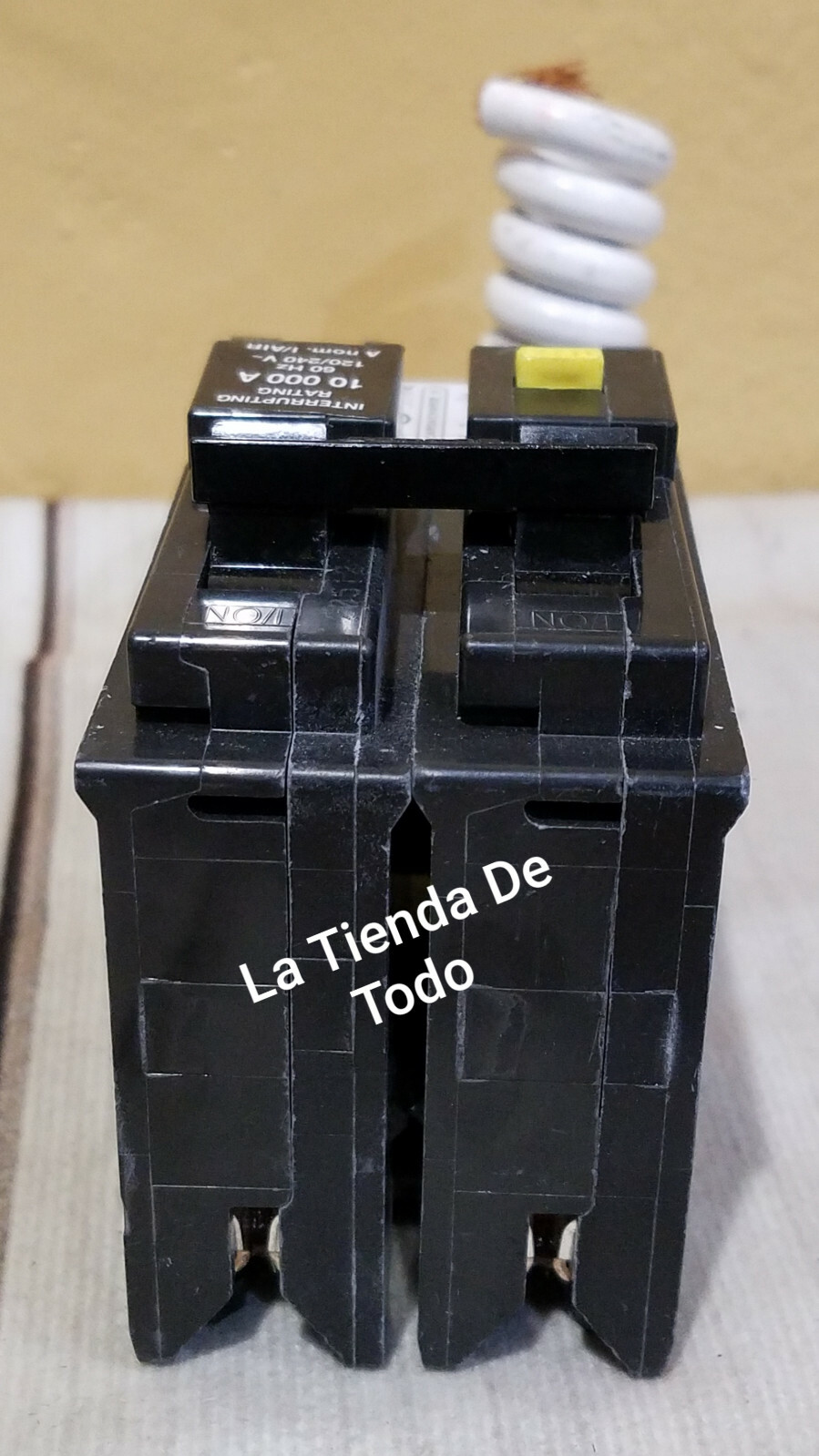 40A 240V GFIC GROUNDED CIRCUIT BREAKER INTERRUPTOR FITS D 2 HOM240GFIC READ