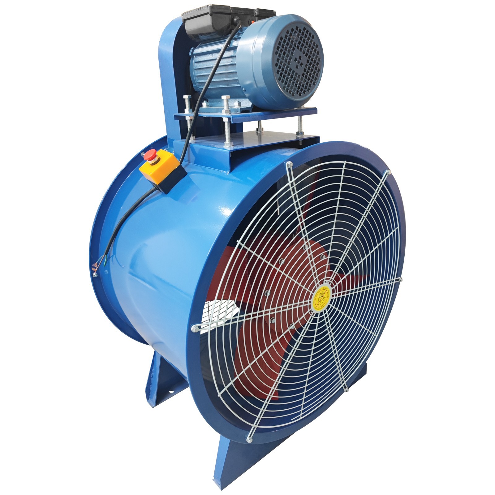 Industrial Tube Axial-flow fan 220V 4HP 28″ Inside Dia. 1450 r/min Speed 300 Pa