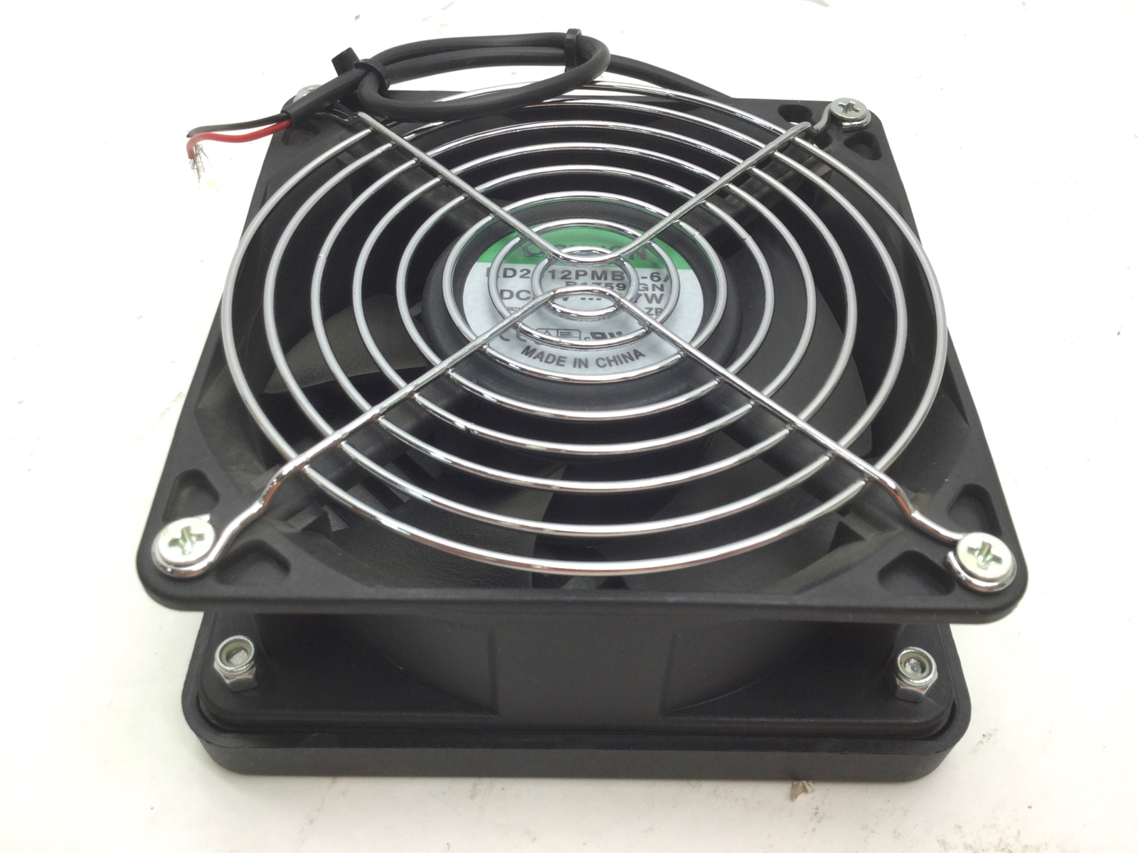 Lot of 2 Sunon KD2412PMB1-6A Fans 120 x 120 x 55 mm, Voltage: 34VDC 6.7W