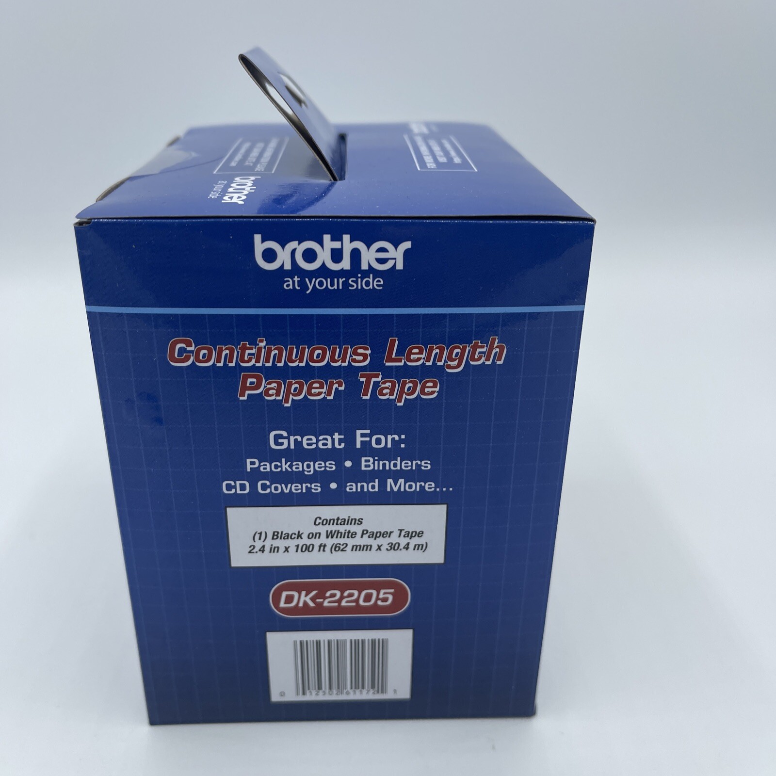Brother Dk-2205 Paper Label Roll-QL Label Printers. 2.4in X 100ft New Free Ship