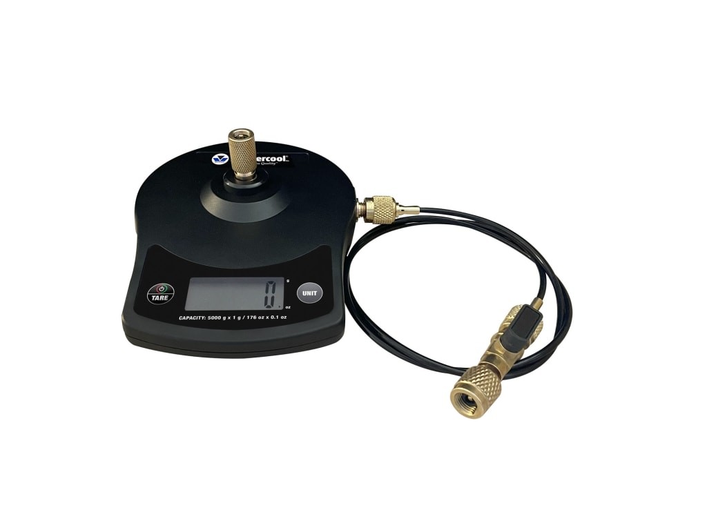 Mastercool 98202-A – High Precision Charging Scale for R600a and R290 with