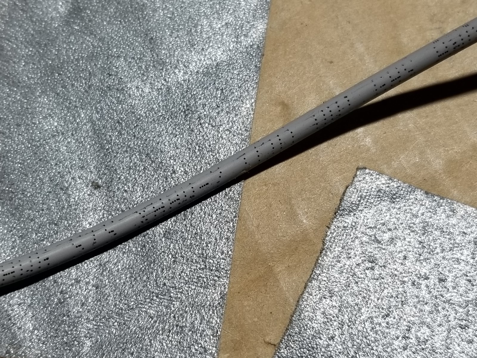 Service Wire #14awg 7 Stranded Tinned Copper XLPE XHHW-2 Wire 600V Gray /100ft