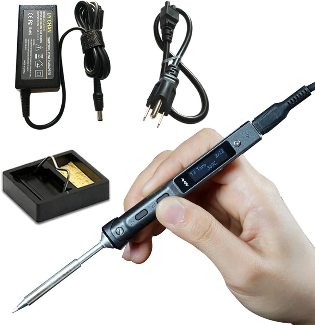 Original TS101 Soldering Iron Station Kit Upgraded from TS100 DC 65W PD 45W Powe