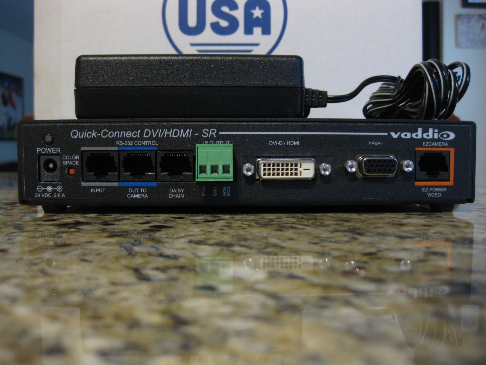 Vaddio 999-99060-000W RoboSHOT 12E QDVI System & Quick-Connect DVI/HDMI SR
