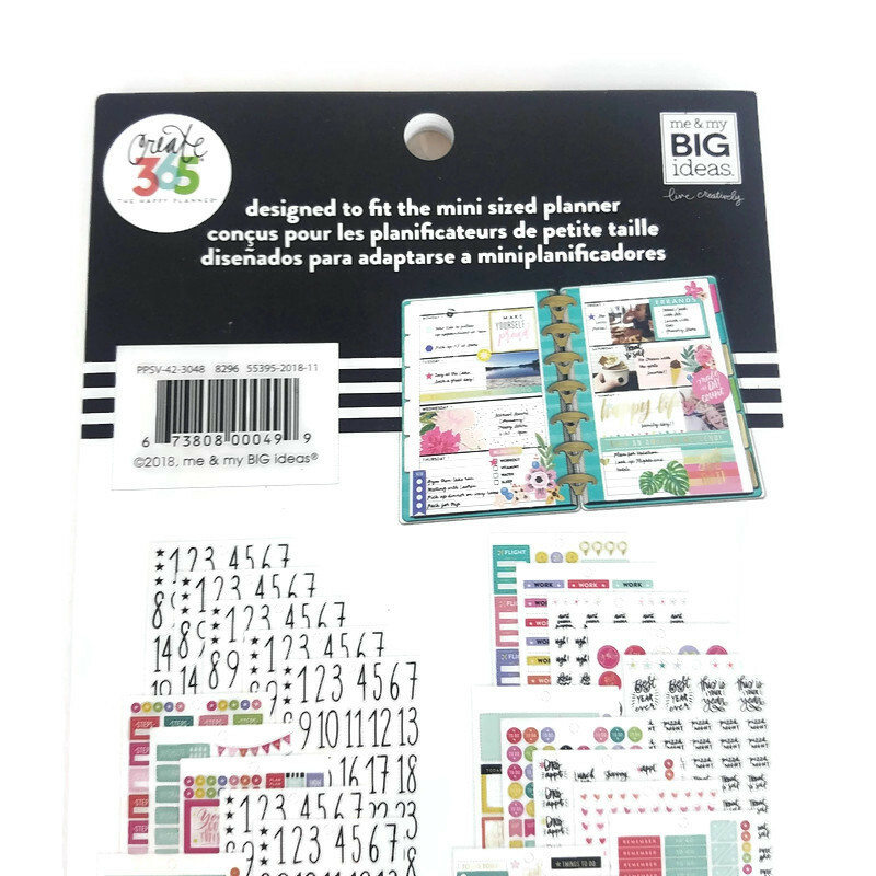 Me & My BIG Ideas PPSV-42 The Happy Planner Create 365 Planner Basics 1768