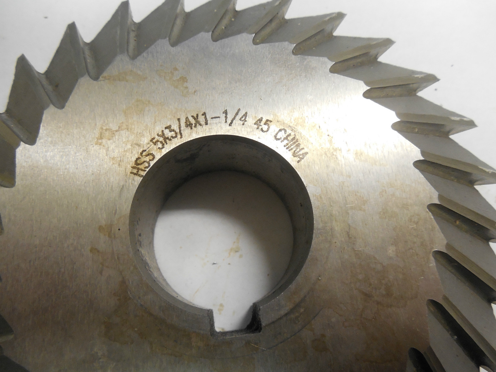 Value Collection 5" X 3/4" X 1-1/4" 45° HSS Double-Angle Cutter 3