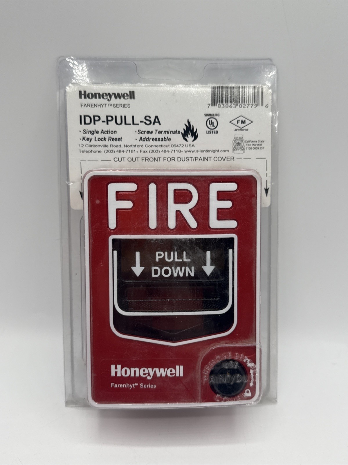 HONEYWELL IDP-PULL-SA / SINGLE ACTION PULL STATION / NEW!!!🇺🇸