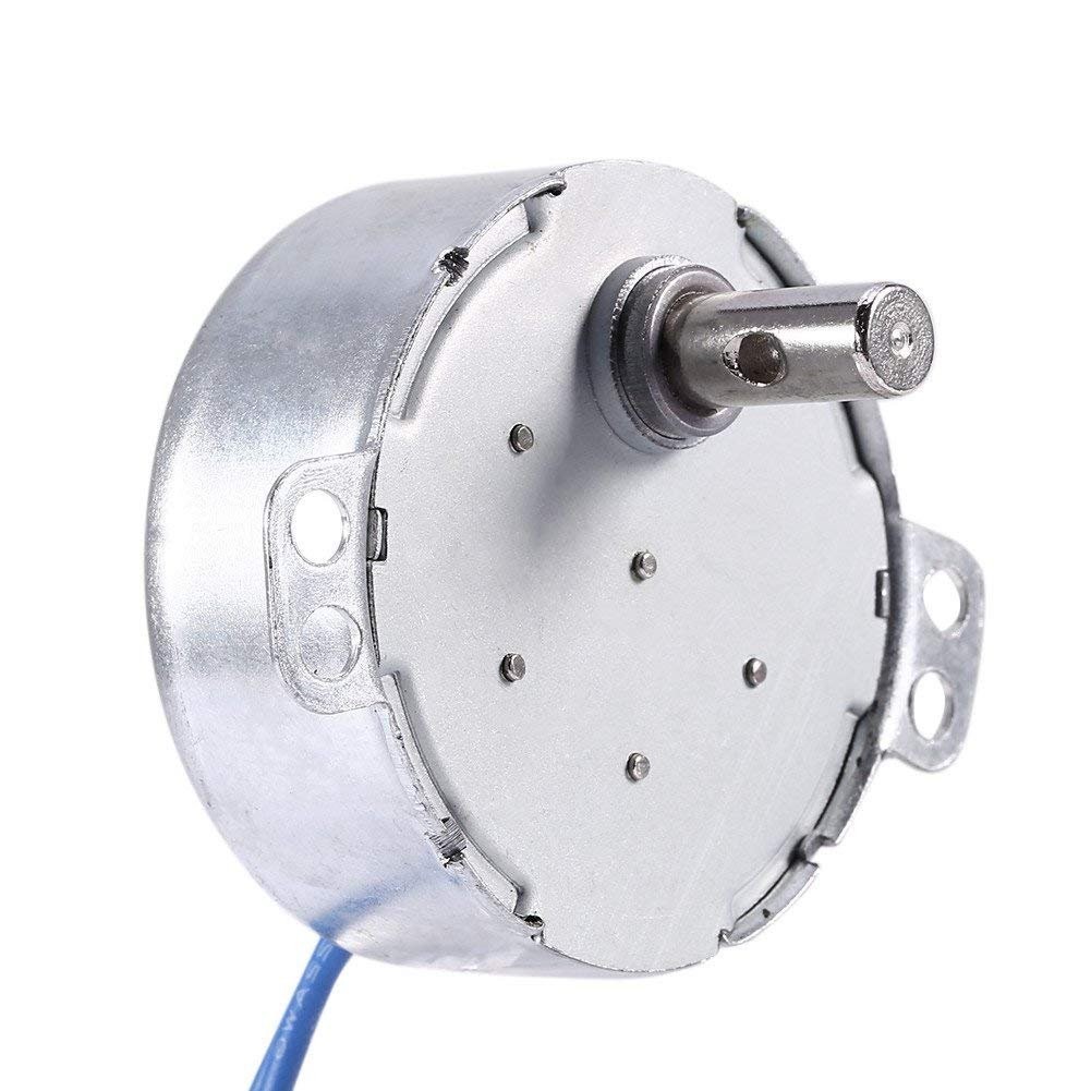 2PCS Synchronous Synchron Motor 50/60Hz AC 100~127V 4W 56RPM/MIN CCW/CW For Han