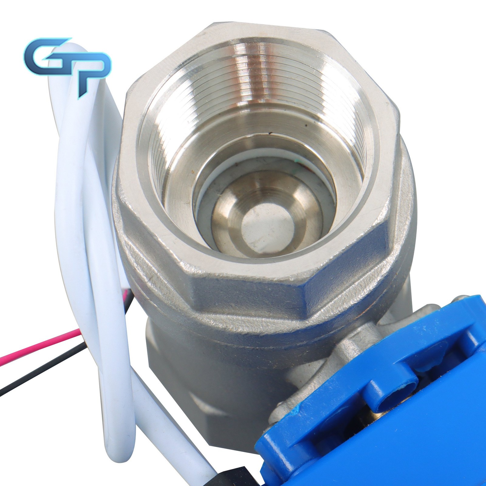 Auto Return Motorized Ball Valve 3/4″ Full Port 9-24V AC/DC
