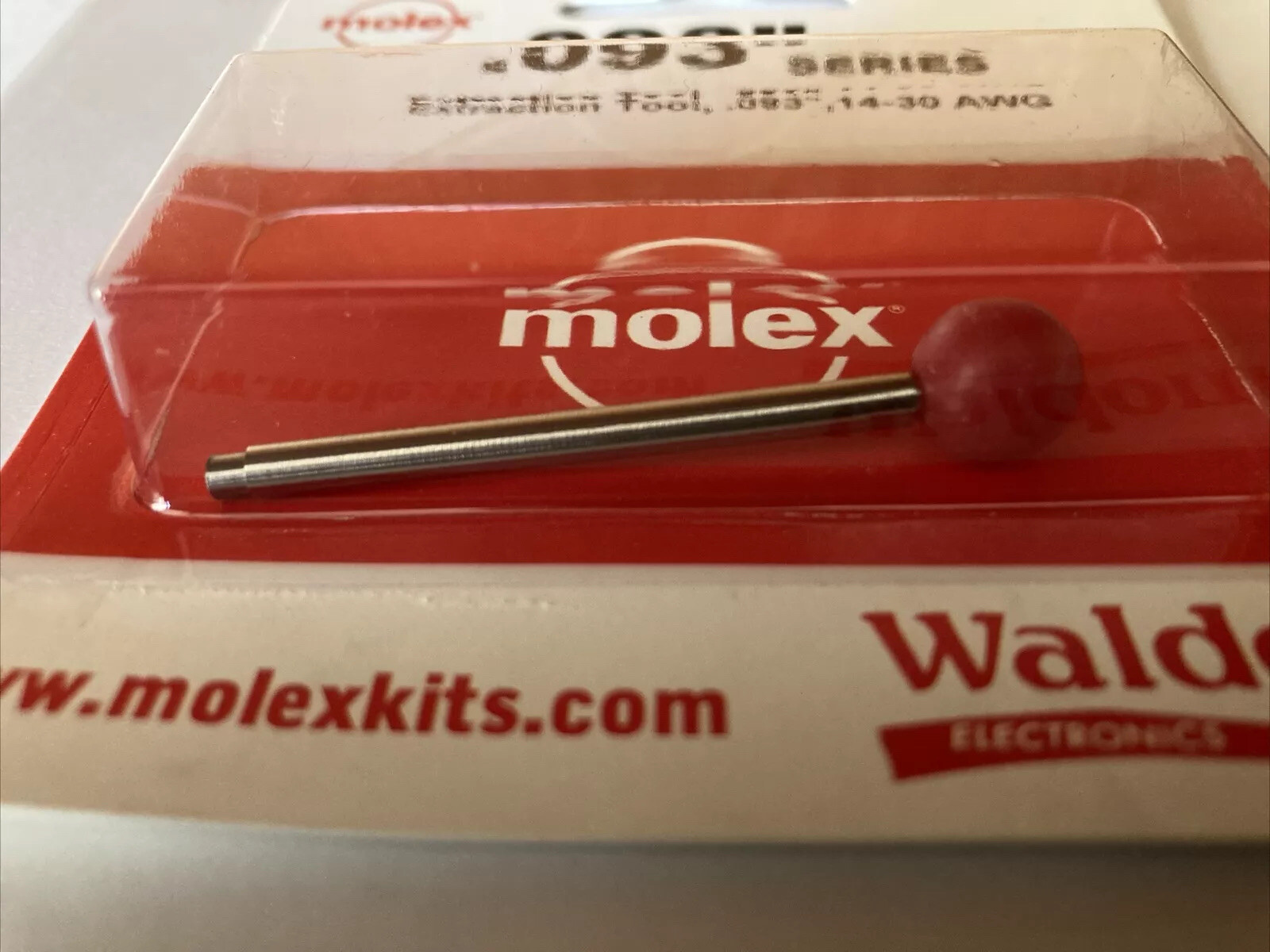 Molex / Waldom W-HT-2054 Extractor Tool for .093″ Series Pins