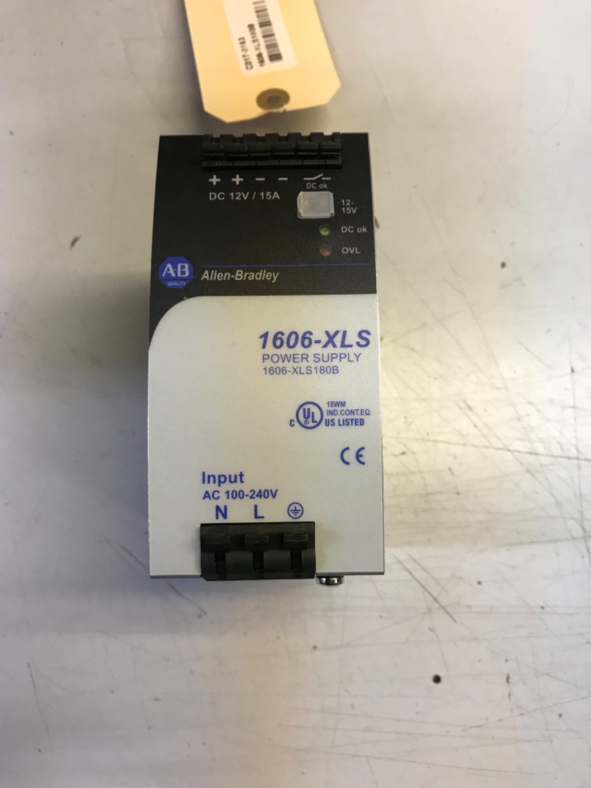 Allen Bradley Power Supply 1606-XLS180B, Used