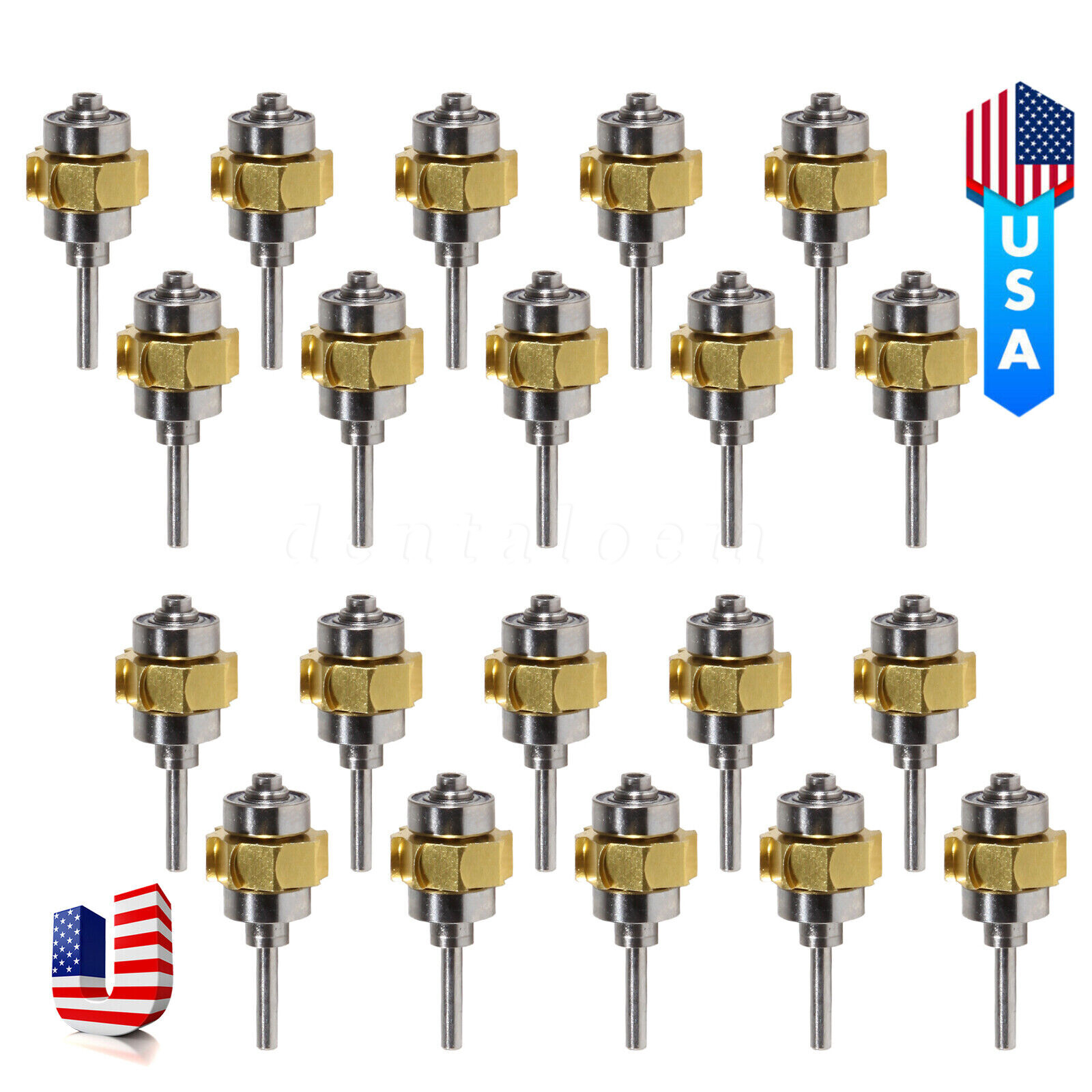 USA Dental Turbine Rotor for Fiber Optic LED High Speed Standard Handpiece YB6T