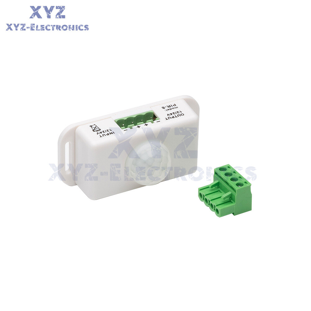 DC 12V-24V 6A/8A Automatic infrared PIR Motion Sensor Switch For LED Strip Light