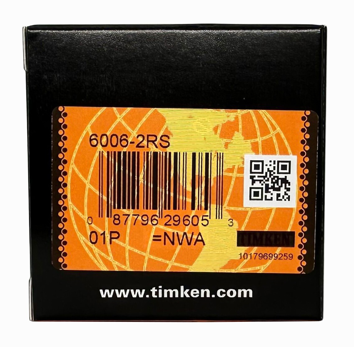(Qty.2)TIMKEN 6006-2RS High Quality Two Side Sealed Ball Bearings 30X55X13MM