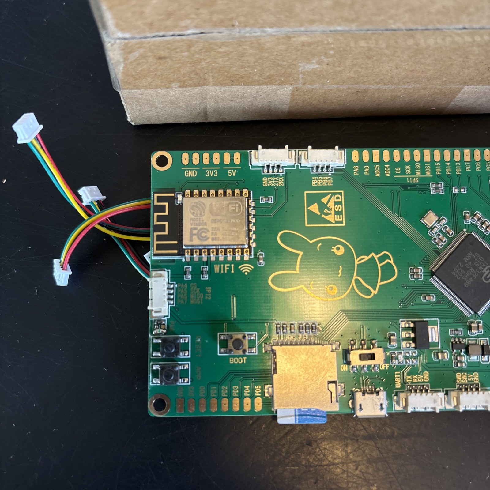 IPS 4.3 Inch TFT LCD Capacitive Touchscreen Development Board 800×480 Resolution