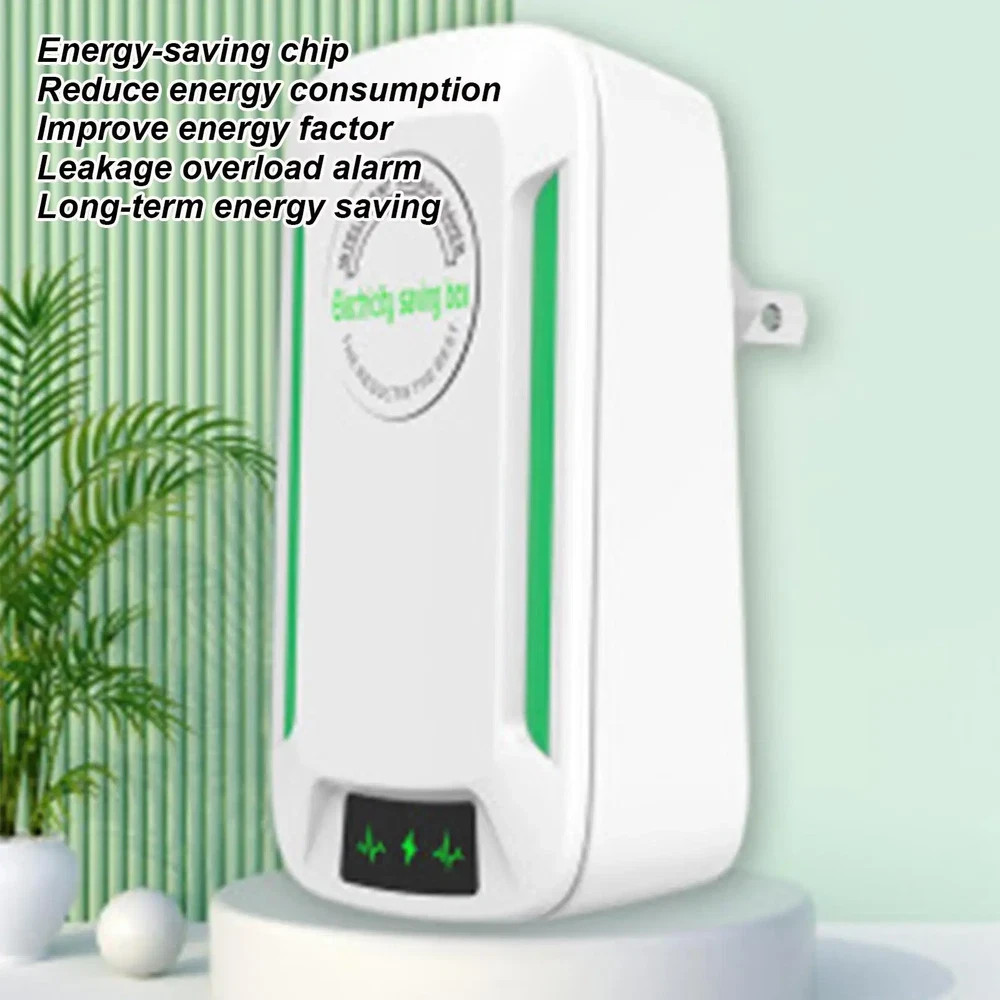 Electricity Saving Box-Intelligent Energy Saver Plug in Saving Device for Home,